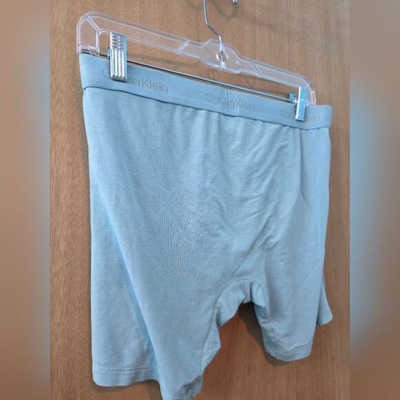 Calvin Klein Blue Boxer Briefs Soft Stretch Comfort Mens M - Picture 2 of 3
